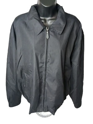 London Fog Lady's Windbreaker X Large W/ Inside Pocket & Cell Phone Pocket Black - Image 1 of 4