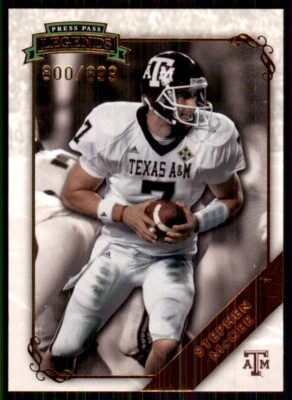 2009 Press Pass Legends Bronze /899 #48 Stephen McGee Rookie Texas A&M - Image 1 of 2