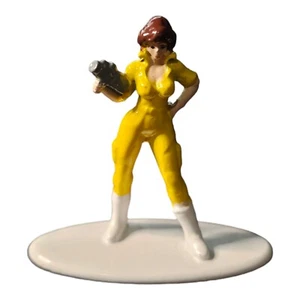 April O'Neil TMNT Jada Toys Nano lose Metallfiguren neu 1 1/4" Metall Druckguss - Bild 1 von 4