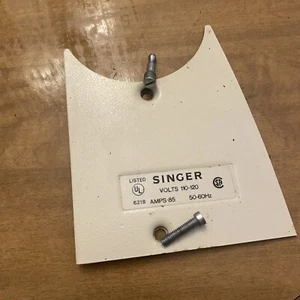 Singer Stylist 513 Sewing Machine Replacement OEM Part Back Cover - Picture 1 of 2