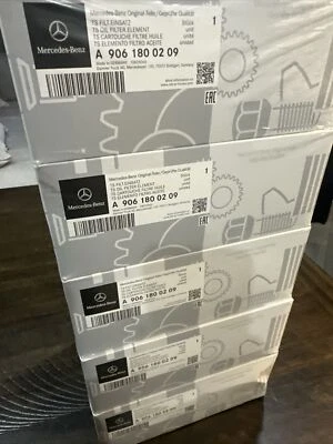 PACK 10 UNIDADES - Filtro de aceite diésel genuino Mercedes-Benz DETROIT A9061800209 Foto 1 de 4