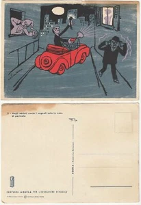 PUBBLICITARIA - CAMPAGNA AQUILA PER L'EDUCAZIONE STRADALE - KOLMANN -9260- - Imagen 1 de 1