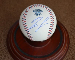 Ronald Acuna Jr. Atlanta Braves Autographed MLB All Star Baseball Beckett Authen - Picture 1 of 2