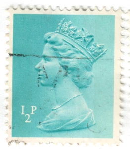Great Britain - 1971 - Queen Elizabeth II - 1/2P - Used - #06 - Picture 1 of 1