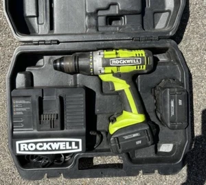 Rockwell RK2810K2 18V 1/2" LITHIUMTECH LI-ION CORDLESS DRILL/DRIVER - Picture 1 of 4