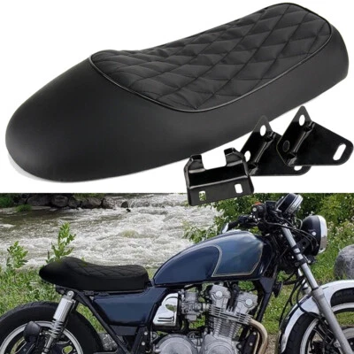 For Honda CB400 CB500 CB550 CB650 CB750 Motorcycle Cafe Racer Seat Hump Saddle - Image 1 of 4