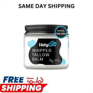 Beef Tallow For Skin - Whipped Tallow Balm with Organic Jojoba Oil (Unscented... - Picture 1 of 7