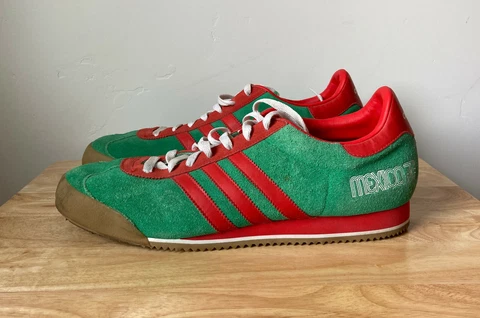 Men's 13 ADIDAS Mexico 70 National Soccer TEAM MEXICO Shoes VGC Cover