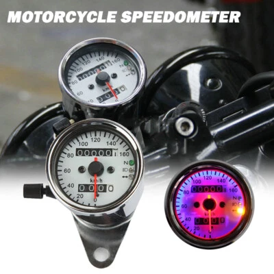 Velocímetro retroiluminado indicador Odo para motocicleta Harley XL Sportster 1200 883 Foto 1 de 4