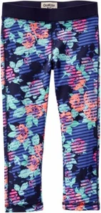 OshKosh B'Gosh Kid Girls' Cropped Active Pants    Size 7,10,12 - Picture 1 of 1