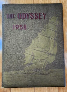 1958 Ellerbe High School The Odyssey Ellerbe North Carolina Annual Yearbook - Picture 1 of 5