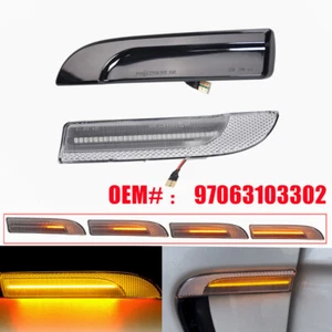 LED Dynamic Side Marker Light For Porsche Panamera 970 2009-2013 2014 2015 2016 - Picture 1 of 18