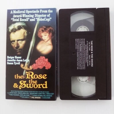 The Rose & the Sword (VHS 1985) Jennifer Jason Leigh Rutger Hauer EPIC TALE - Image 1 of 4