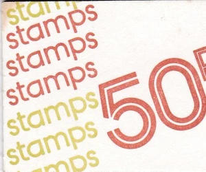 STAMPS : 50P BOOKLET 1977 7p's AT RIGHT SG FB2B 16/9/2024 - Bild 1 von 1