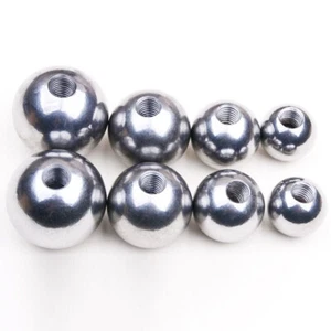 Stainless Steel Ball Bearing Ø 6-60mm with Half Thread M2 M3 M4 M5 M6 M8 M10 M12 - Picture 1 of 8