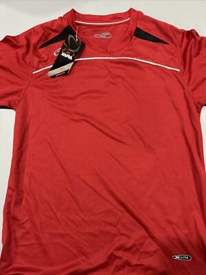 Camiseta de fútbol Xara manga corta roja juvenil grande Foto 1 de 4