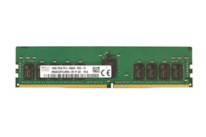 SK Hynix 16GB 2Rx8 PC4-2666V-RE2-12 ECC REG Server Memory P/N: HMA82GR7CJR8N-VK - Picture 1 of 3