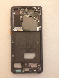 FABRICANTE DE EQUIPOS ORIGINALES SAMSUNG S21 5G MARCO MEDIO G991 GRIS ORIGINAL - Imagen 1 de 6
