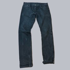3sixteen Jeans Black Selvedge ST-220X Japanese Woven Raw Denim Mens 36x35