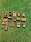 Vtg Dollhouse Lot of Cans,Boxes Food For Kitchen Shelves Or Crafting