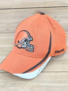 Cleveland Browns Reebok Hat Cap Equipment NFL Onfield Fitted Flexfit L / XL  - Picture 1 of 8