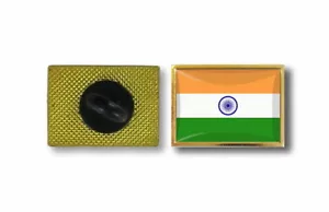 spilla spilla bandiera bandiere button pins spilla da collezione india - Foto 1 di 1