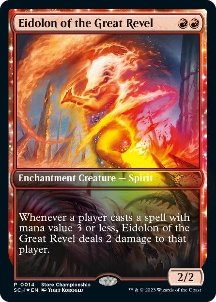 MTG FOIL 0014 Eidolon of the Great Revel English [SCH] - Image 1 of 1