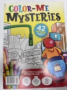 Color Me Mysteries Activity Coloring Book Magazine- Woman’s World $13 1120-89 - Bild 1 von 4