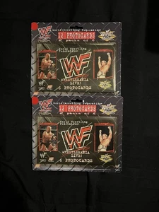 WWF WWE WrestleMania Live 1999 4" x 6" Photocards 2 Packs (6 cards each) Sealed - Picture 1 of 1