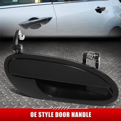 FOR 04-06 PONTIAC GTO BLACK SMOOTH FRONT RIGHT PASSENGER SIDE DOOR PULL HANDLE - Imagem 1 de 4