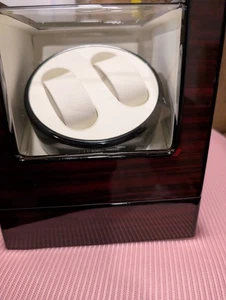 Uten Automatic double Watch Winder Box Luxury Wooden Watch Storage Case - Picture 1 of 13