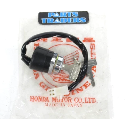 NOS 正品本田点火开关带 2 键 CB200 CB360T CB500 CB550 CB750 CL200 — 第 1/4 张图片