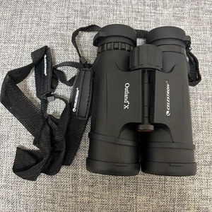 Celestron Outland X 10x42 Binoculars 10x Zoom 42mm Lens Strap Used - Picture 1 of 4