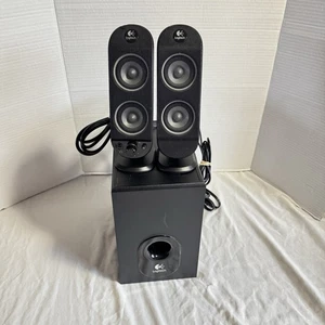 Logitech X-230 2.1 Computer Lautsprecher Subwoofer 32W RMS 64W Peak FDD2 System - Bild 1 von 6