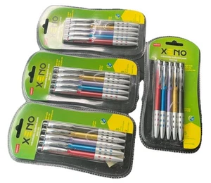 Lot Of4 PACK STAPLES XENOBlack INK RETRACTABLE BALLPOINT PENS MEDIUMPOINT 1.0 mm - Picture 1 of 2