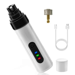 Dog Nail Grinder- Quiet Pet Nail Trimmer for Small & Medium Dogs and Cats -7841 - Foto 1 di 7