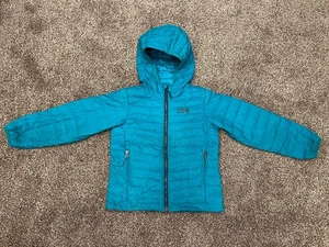 Chaqueta Mountain Hardwear Juvenil XS Azul Plumón Puffer Cremallera Completa Exterior - Imagen 1 de 4
