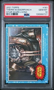 2021 Topps Star Wars Living Set #181 Therm Scissorpunch PSA 10 Gem 106968727 - Picture 1 of 2