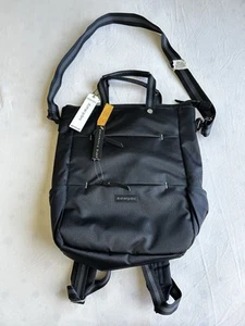 Sherpani Camden Black Convertible Backpack Tote Laptop Crossbody Women’s O/S - Picture 1 of 6