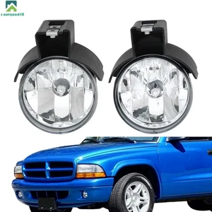 Fog Lamps Lights For Dodge Dakota 1998-2000 Dodge Durango 1997-2000 Front Pair - Picture 1 of 16