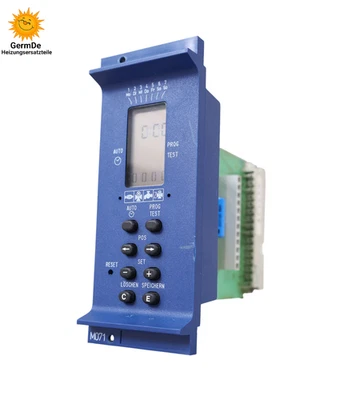 🔥 Buderus Modul M071 Schaltuhr blau neue Pufferbatterie🔥 - Bild 1 von 2