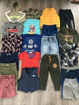 Boys Clothing Lot, Size 4, 20 Items, TMNT, Disney, Champion, Oshkosh, Carter’s - Image 1 of 4