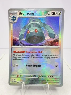 Bronzong (Poke Ball Pattern) 067/131 Sv: Prismatic Evolutions Holo - Image 1 of 2