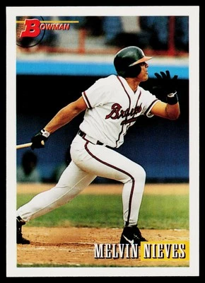 1993 Bowman #662 Melvin Nieves - ExMt+ - Image 1 of 2