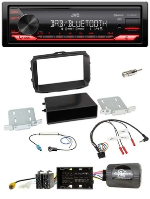 JVC Bluetooth USB DAB Lenkrad Autoradio für Alfa Giulietta 940 Facelift 2014-202 - Bild 1 von 4