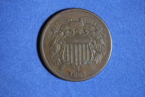 ESTATE FIND 1864 TWO  CENT PIECE  #P12004 - Picture 1 of 2
