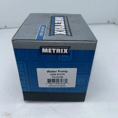 Engine Water Pump-METRIX Autopart Intl 1600-98278 YH-O146.  J1 - Image 1 of 4