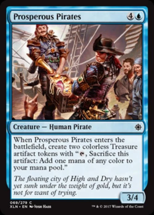 Prosperous Pirates -Foil Light Play MTG Ixalan - Image 1 of 1