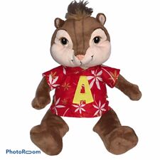 Build A Bear Alvin and The Chipmunks Plush Alvin Chipmunk Hawaiian Shirt Retired