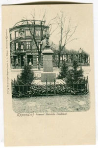AK Hamburg-Eppendorf,Denkmal heinicke,Zigarren-Geschäft um 1904 - Picture 1 of 2